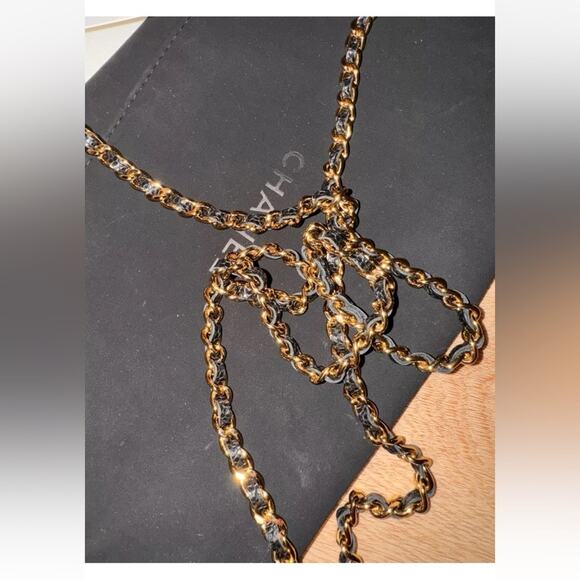 CHANEL CLASSIC BLACK CAVIAR LEATHER WOC WALLET ON THE CHAIN CROSSBODY BAG - Picture 14 of 14